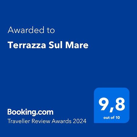 Апартаменты Terrazza Sul Mare Трапани Экстерьер фото