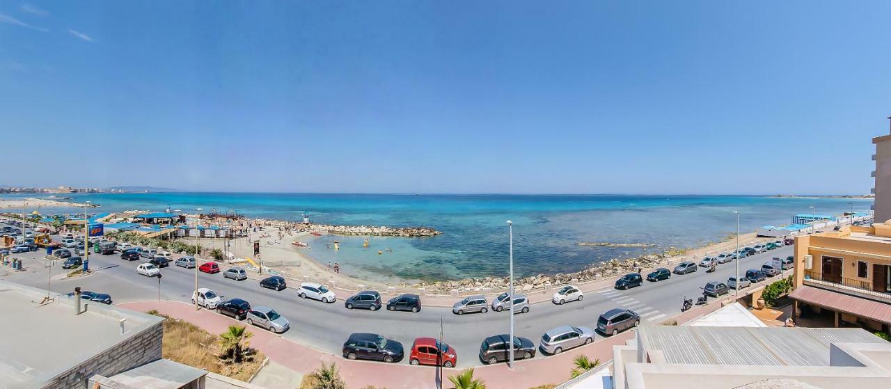 Апартаменты Terrazza Sul Mare Трапани Экстерьер фото