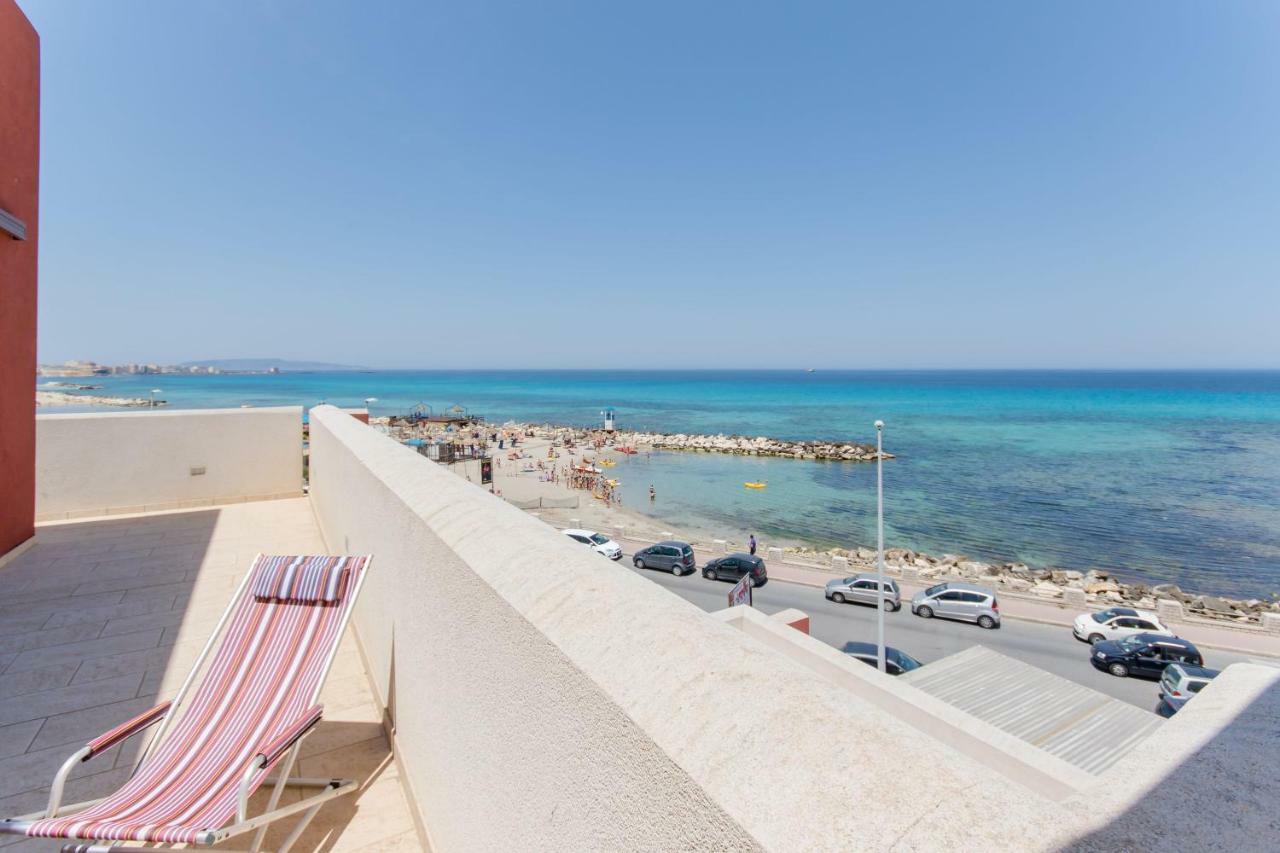 Апартаменты Terrazza Sul Mare Трапани Экстерьер фото